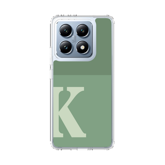 スリムプロテクションケース［ オリジナル - initial two tone - K green ］