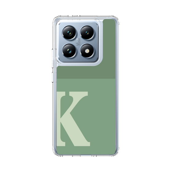 スリムプロテクションケース［ オリジナル - initial two tone - K green ］
