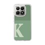 スリムプロテクションケース［ オリジナル - initial two tone - K green ］