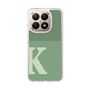スリムプロテクションケース［ オリジナル - initial two tone - K green ］