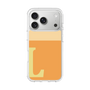 スリムプロテクションケース［ オリジナル - initial two tone - L orange ］
