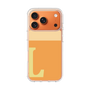 スリムプロテクションケース［ オリジナル - initial two tone - L orange ］