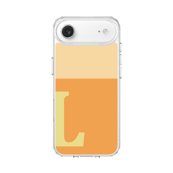 スリムプロテクションケース［ オリジナル - initial two tone - L orange ］