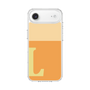スリムプロテクションケース［ オリジナル - initial two tone - L orange ］