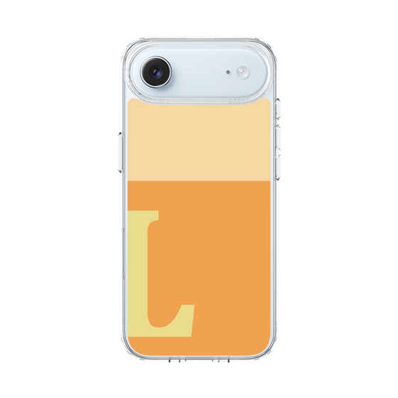 スリムプロテクションケース［ オリジナル - initial two tone - L orange ］