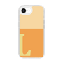 スリムプロテクションケース［ オリジナル - initial two tone - L orange ］