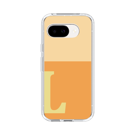スリムプロテクションケース［ オリジナル - initial two tone - L orange ］