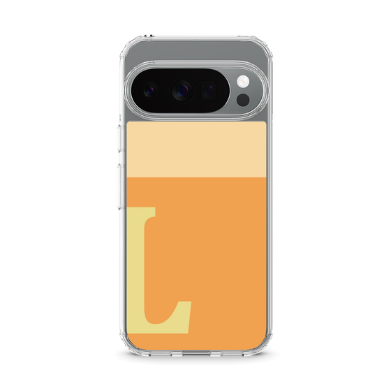 スリムプロテクションケース［ オリジナル - initial two tone - L orange ］