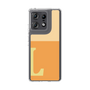 スリムプロテクションケース［ オリジナル - initial two tone - L orange ］