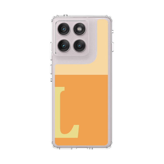 スリムプロテクションケース［ オリジナル - initial two tone - L orange ］