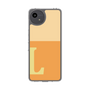 スリムプロテクションケース［ オリジナル - initial two tone - L orange ］