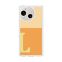 スリムプロテクションケース［ オリジナル - initial two tone - L orange ］