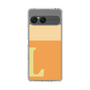 スリムプロテクションケース［ オリジナル - initial two tone - L orange ］