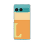 スリムプロテクションケース［ オリジナル - initial two tone - L orange ］