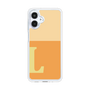 スリムプロテクションケース［ オリジナル - initial two tone - L orange ］