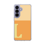 スリムプロテクションケース［ オリジナル - initial two tone - L orange ］