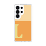 スリムプロテクションケース［ オリジナル - initial two tone - L orange ］