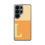 スリムプロテクションケース［ オリジナル - initial two tone - L orange ］