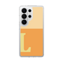 スリムプロテクションケース［ オリジナル - initial two tone - L orange ］