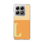 スリムプロテクションケース［ オリジナル - initial two tone - L orange ］