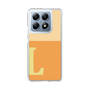 スリムプロテクションケース［ オリジナル - initial two tone - L orange ］