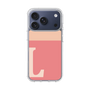 スリムプロテクションケース［ オリジナル - initial two tone - L pink ］