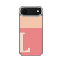 スリムプロテクションケース［ オリジナル - initial two tone - L pink ］