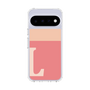 スリムプロテクションケース［ オリジナル - initial two tone - L pink ］