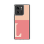 スリムプロテクションケース［ オリジナル - initial two tone - L pink ］