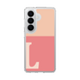 スリムプロテクションケース［ オリジナル - initial two tone - L pink ］