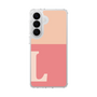 スリムプロテクションケース［ オリジナル - initial two tone - L pink ］