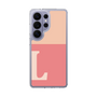 スリムプロテクションケース［ オリジナル - initial two tone - L pink ］