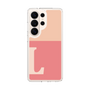 スリムプロテクションケース［ オリジナル - initial two tone - L pink ］