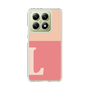 スリムプロテクションケース［ オリジナル - initial two tone - L pink ］