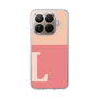 スリムプロテクションケース［ オリジナル - initial two tone - L pink ］