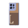 スリムプロテクションケース［ オリジナル - initial two tone - L brown ］