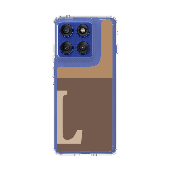 スリムプロテクションケース［ オリジナル - initial two tone - L brown ］