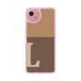 スリムプロテクションケース［ オリジナル - initial two tone - L brown ］