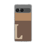 スリムプロテクションケース［ オリジナル - initial two tone - L brown ］
