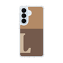 スリムプロテクションケース［ オリジナル - initial two tone - L brown ］