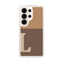 スリムプロテクションケース［ オリジナル - initial two tone - L brown ］