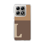 スリムプロテクションケース［ オリジナル - initial two tone - L brown ］