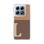 スリムプロテクションケース［ オリジナル - initial two tone - L brown ］