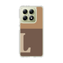 スリムプロテクションケース［ オリジナル - initial two tone - L brown ］