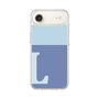 スリムプロテクションケース［ オリジナル - initial two tone - L blue ］
