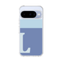 スリムプロテクションケース［ オリジナル - initial two tone - L blue ］