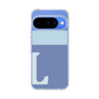 スリムプロテクションケース［ オリジナル - initial two tone - L blue ］