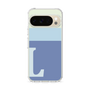 スリムプロテクションケース［ オリジナル - initial two tone - L blue ］