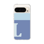 スリムプロテクションケース［ オリジナル - initial two tone - L blue ］