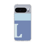 スリムプロテクションケース［ オリジナル - initial two tone - L blue ］